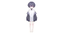 Live2D-модель мальчика-кота Neko Purple-themed Boy