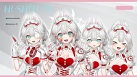 Live2D-модель Nurse Miss Rabbit