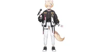Live2D-модель Orange Cat Boy