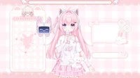 Live2D-модель отаку-девочки Otaku Girl at Home для VTube Studio