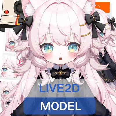 Live2D-модель Pink Kitten