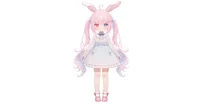 Live2D модель девочки-кролика Rabbit для VTube Studio