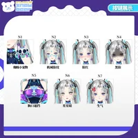 Готовая Live2D-модель Rongshuang в стиле киберпанк