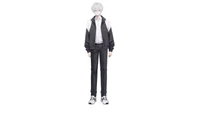 Live2D модель школьника School Uniform Boy