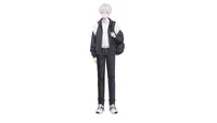 Live2D модель школьника School Uniform Boy