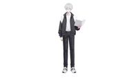 Live2D модель школьника School Uniform Boy