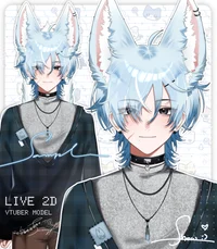 Live2D модель SNOW