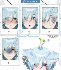 Live2D модель SNOW