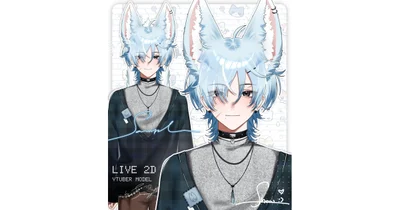 Live2D модель SNOW