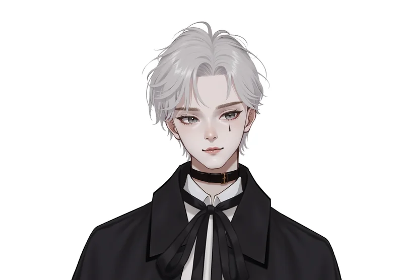 Live2D модель Teary-Eyed Catboy