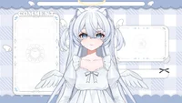 Кастомизируемая Live2D модель ангела и демона Twin Angel Devil