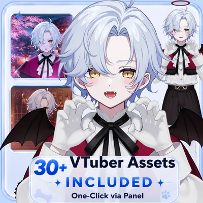 Live2D модель персонажа Vampire Angel для VTube Studio