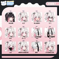 Live2D-модель неко-девушки White Cat / Black Cat Yamikawaii Girl
