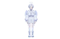 Live2D-модель White Hair Angel Boy