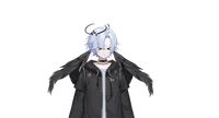 Live2D-модель White Hair Angel Boy
