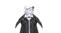 Live2D-модель White Hair Angel Boy