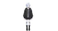 Live2D-модель White Hair Angel Boy V2.0