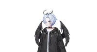 Live2D-модель White Hair Angel Boy V2.0