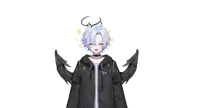 Live2D-модель White Hair Angel Boy V2.0