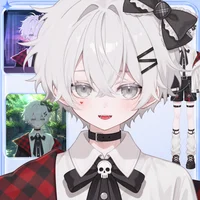Live2D-модель White Hair Shota