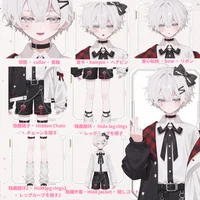 Live2D-модель White Hair Shota