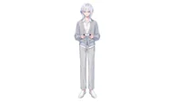 Live2D модель парня White-Haired Shonen