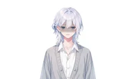 Live2D модель парня White-Haired Shonen