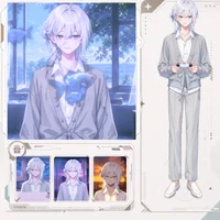 Live2D модель парня White-Haired Shonen