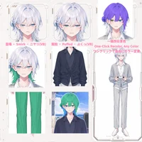 Live2D модель парня White-Haired Shonen