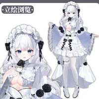 Live2D-модель Yofuku Shoujo 1 в полный рост