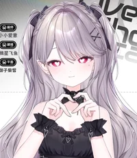Live2D-модель готической девушки Yousou no Shoujo