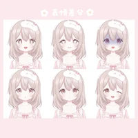 Live2D модель Yuruhuwachan для VTube Studio