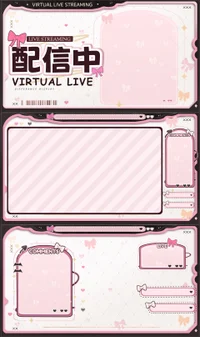 Live2D модель Златовласый чертенок