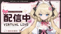 Live2D модель Златовласый чертенок