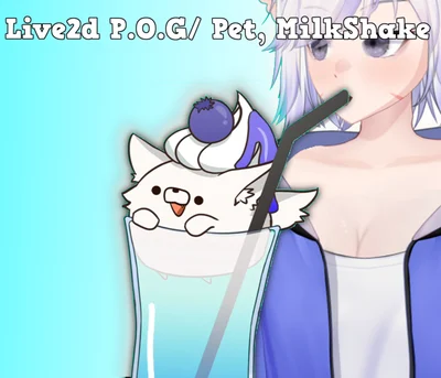 Live2D-питомец MilkShake