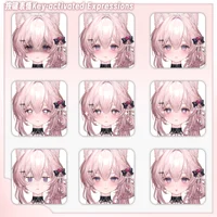 Готовая Live2D модель Fox Lady