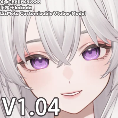 Конструктор Live2D-модели витубера LizMeta 1.04
