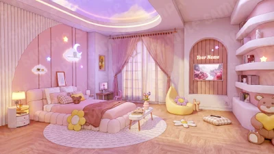 Фон для стрима Lofi Stream Background (комната)