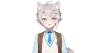 Luna Dog-eared School Boy — готовая Live2D модель витубера
