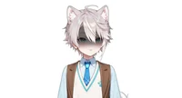 Luna Dog-eared School Boy — готовая Live2D модель витубера