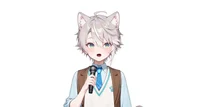 Luna Dog-eared School Boy — готовая Live2D модель витубера