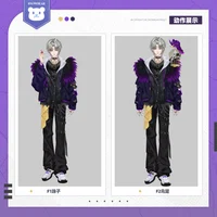 Мужская Live2D модель Raven