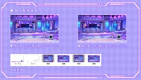 Набор анимированных фонов и оверлеев Mirai Utahime