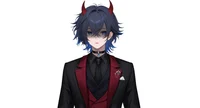 Noble Devil — мужская Live2D-модель демона-дворянина