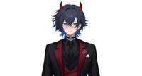 Noble Devil — мужская Live2D-модель демона-дворянина