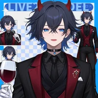 Noble Devil — мужская Live2D-модель демона-дворянина