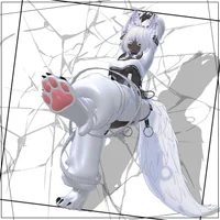 Оригинальная 3D-модель Sairou для VRChat
