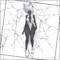 Оригинальная 3D-модель Sairou для VRChat