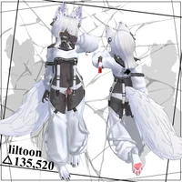 Оригинальная 3D-модель Sairou для VRChat