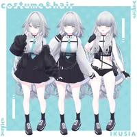 Оригинальная 3D-модель девочки-акулы rurune